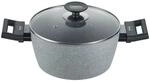 Berndes Topf 24cm - Alu Induktion Special Edition - Kochtopf mit Glasdeckel...