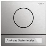 Gira T&uuml;rstationsmodul 5565920 Edelstahl System 106 Funktionsmodul f&uuml;r
