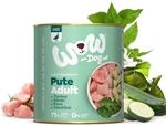 WOW Dog Hunde-Nassfutter mit Pute | Enth&auml;lt Vitamine und Mineralien, ohne Getreide