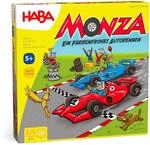 HABA Monza &ndash; W&uuml;rfelspiel & Gesellschaftsspiel mit turbulenten Autorennen &ndash;