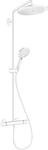 hansgrohe wassersparendes Duschsystem Croma Select S Showerpipe 280 Regendusche