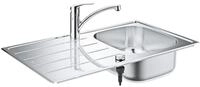 Grohe Einbausp&uuml;le-Set K200 Eurosmart 86x50cm, 1 Be, m EH-Sp&uuml;ltischarmatur, ES