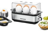 ROMMELSBACHER Eierkocher ER 600 - f&uuml;r 1-6 Eier, einstellbarer H&auml;rtegrad,