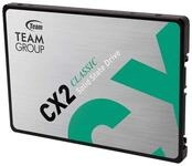 TEAM GROUP CX2 2,5 Zoll 256 GB Serie ATA III 3D NAND 1 St&uuml;ck (1er Pack)