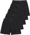 H.I.S Herren Weite Boxershorts in schwarz, 5er Pack