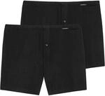 Schiesser Herren 2 Pack Boxershorts Baumwolle Jersey weich Multipack - Jerseyboxer,