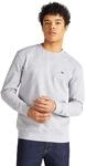 Lee Herren Plain Crew Sweatshirt, Grau (Grey Mele Mp), X-Large