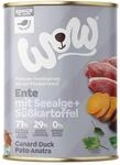 WOW Dog Senior Nassfutter mit Ente | Mit hohem Fleischanteil, ohne Getreide und