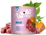 WOW Dog Welpen-Nassfutter mit Rind 6 x 800g | ohne Getreide & Zucker