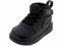 Nike Unisex Baby Court Borough Mid 2 (TDV) Sneaker, Schwarz, 19.5 EU