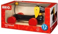 BRIO Nachziehtier - Dackel - Holzspielzeug f&uuml;r Kinder