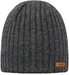 Barts Haakon Lambswool Herrenm&uuml;tze Herren - Winterm&uuml;tze Freizeitm&uuml;tzen mit...