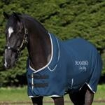 Horseware Rambo Dry Rug Supreme - Navy/Silver: Pferd-Decke, Polyester,...