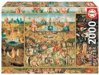Educa - Puzzle 2000 Teile f&uuml;r Erwachsene | Der Garten der L&uuml;ste, 2000 Teile Puzzle