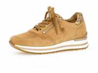 Gabor Nulon Womens Trainers 41 Caramel Suede/Snake