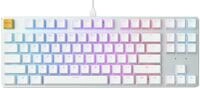 GLORIOUS GMMK TKL (85%) Mechanische Tastatur, Gateron Braun, ANSI in Wei&szlig; 