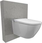 Bernstein Dusch-WC Basic 1104 Wei&szlig; sp&uuml;lrandlos Komplettanlage mit Ges&auml;&szlig;- und