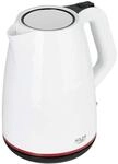 Adler AD 1277 Design Wasserkocher 1,7L 2200W Kunststoff (Wei&szlig;)