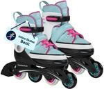 HUDORA Inline Skates Basic in Blue/Mint - Inliner f&uuml;r Kinder & Jugendliche in