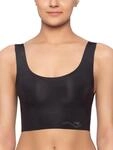 Sloggi Damen BH ZERO Feel Top EX, ohne B&uuml;gel, Gepolstert, Pull-On, XL, Schwarz