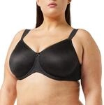 Triumph Essential Minimizer W X BH, Schwarz, reduziert das Brustvolumen optisch um