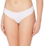 Triumph Damen Lovely Micro Brazilian String Briefs, Weiss, S