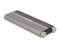 Delock Externes Geh&auml;use f&uuml;r M.2 NVMe PCIe SSD mit SuperSpeed USB 20 Gbps (USB...