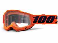100% Unisex-Adult Accuri 2 Sunglasses, Orange, Erwachsene