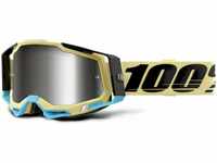 100 Percent Racecraft 2 Goggle Airblast-Mirror Silver Lens Sunglasses, Gold,...