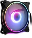 Inter-Tech L&uuml;fter 120 x120xx 25 Argus RGB-Fan Set RS-08, 3 St&uuml;ck