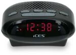 iCES ICR-210 Uhrenradio - Radiowecker mit Stromkabel - 2 Weckzeiten - PLL FM -