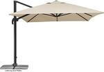 Schneider Sonnenschirm Rhodos Grande, natur, 400 x 300 cm rechteckig, 787-02,...