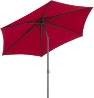 Schneider Sonnenschirm Sevilla, rot, 270 cm rund, 664-77, Gestell Stahl, Bespannung