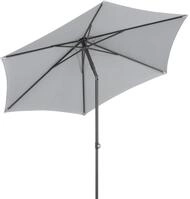 Schneider Sonnenschirm Sevilla, silbergrau, 270 cm rund, 664-14, Gestell Stahl,