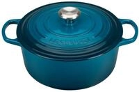 Le Creuset Signature Gusseisen-Br&auml;ter mit Deckel, &Oslash; 26 cm, Rund, F&uuml;r alle