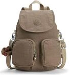 Kipling FIREFLY UP Kleiner Rucksack (umwandelbar in Schultertasche), True Beige