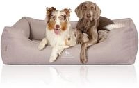 Knuffelwuff Orthop&auml;disches Hundebett Luisa aus Velours mit feinem...