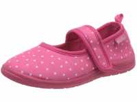 Playshoes Punkte, Unisex-Kinder Niedrige Hausschuhe, Pink (pink 18), 24/25 EU (7.5