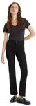 Levi's Damen Jeanshose 314 Shaping mit Stretch-Anteil, Straight Fit, Schwarz (Black