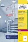 AVERY Zweckform L8013-10 selbstklebende Folie antibakteriell A6 (entfernt 99,9% aller