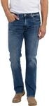 Cross Herren Dylan Tapered Fit Jeans, Blau (Mid Blue Used 102), W38/L36