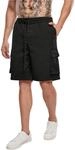 Urban Classics Herren Drawstring Cargo Shorts Cargos, Schwarz, 5XL