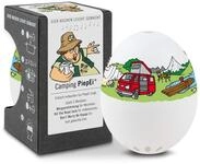 Camping PiepEi - Singende Eieruhr zum Mitkochen - Eierkocher f&uuml;r 3 H&auml;rtegrade...