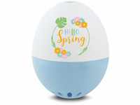 Frühlings PiepEi Hellblau - Singende Eieruhr zum Mitkochen - Eierkocher für 3