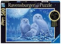 Ravensburger Puzzle 16595 - Eulen im Mondschein - 500 Teile Puzzle f&uuml;r Erwachsene