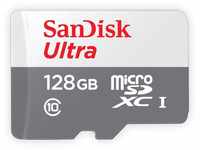 SANDISK Ultra MICROSDXC 128GB + SD Adapter 100MB/S Class 10 UHS-I - Tablet...