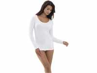 Mey Tagwäsche Serie Cotton Pure Damen Shirts 1/1 Arm Weiss L(42)