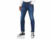 Tommy Jeans Herren Jeans Scanton Slim Stretch, Blau (Aspen Dark Blue Stretch), 34W /