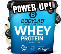 Bodylab24 Whey Protein Pulver, Cookies & Cream, 2kg