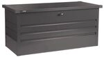 Home Deluxe - Metallaufbewahrungsbox - MEGABOX XXL, Anthrazit - 600 L